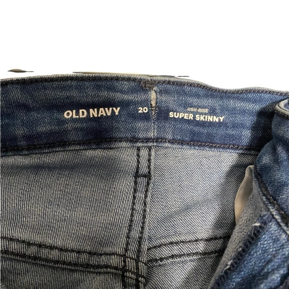 Old Navy Super Skinny High Rise Jeans Size 20 - Picture 4 of 4